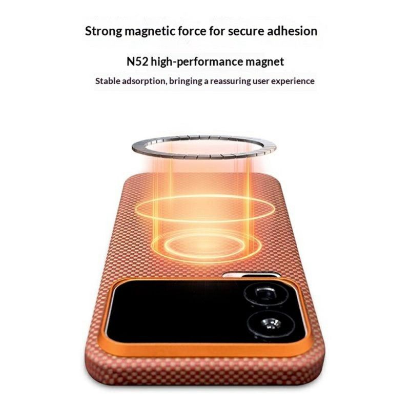 Case Hoesje Xiaomi 17 Pro Telefoonhoesje Magnetische Sluiting Van Aramidevezel