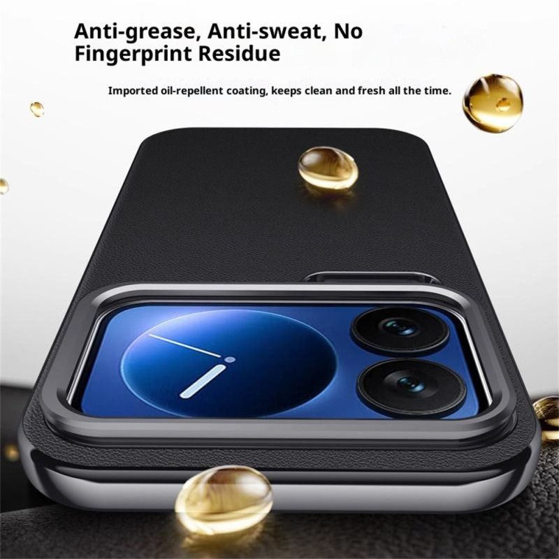 Cover Hoesje Xiaomi 17 Pro Telefoonhoesje Geïntegreerde Standaard En Metalen Frame