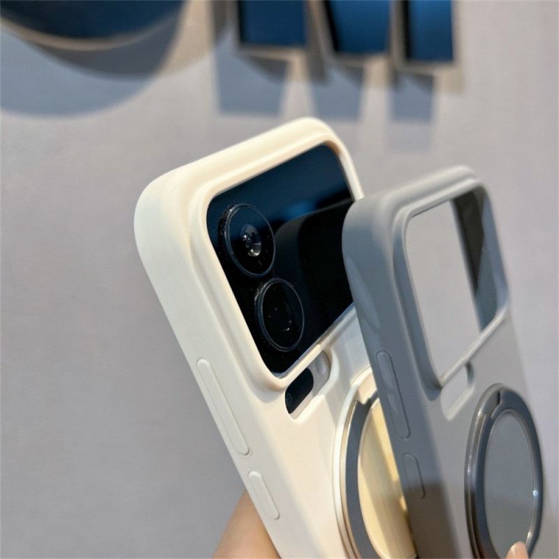 Cover Hoesje Xiaomi 17 Pro Telefoonhoesje Magnetisch Met Draaibare Standaard