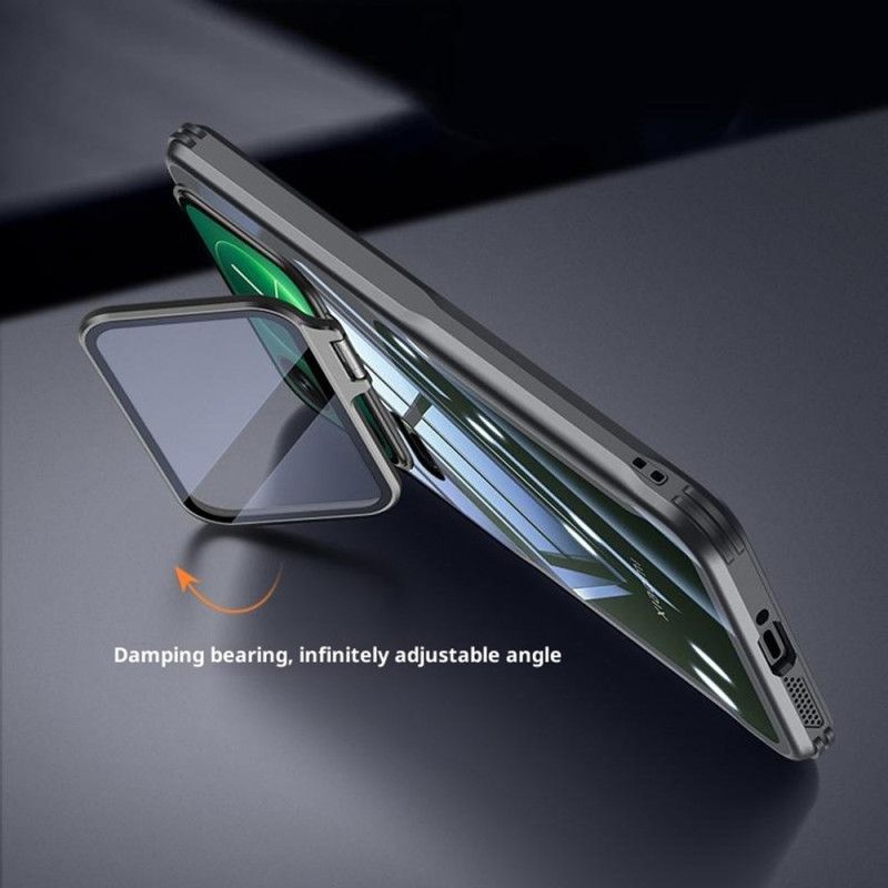 Cover Hoesje Xiaomi 17 Pro Telefoonhoesje Transparante Geïntegreerde Standaard En Camerabescherming