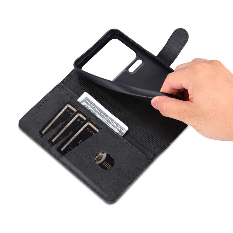 Flip Case Leren Xiaomi 17 Pro Azns Leerlook