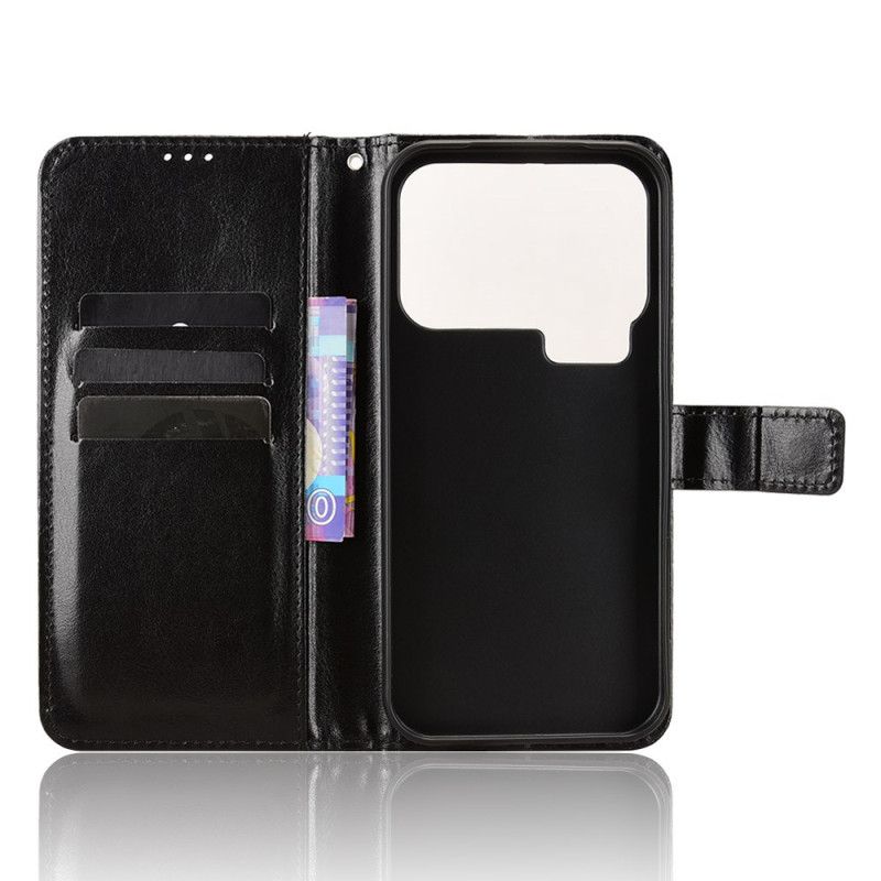 Folio-hoesje Xiaomi 17 Pro Glanzend Leer