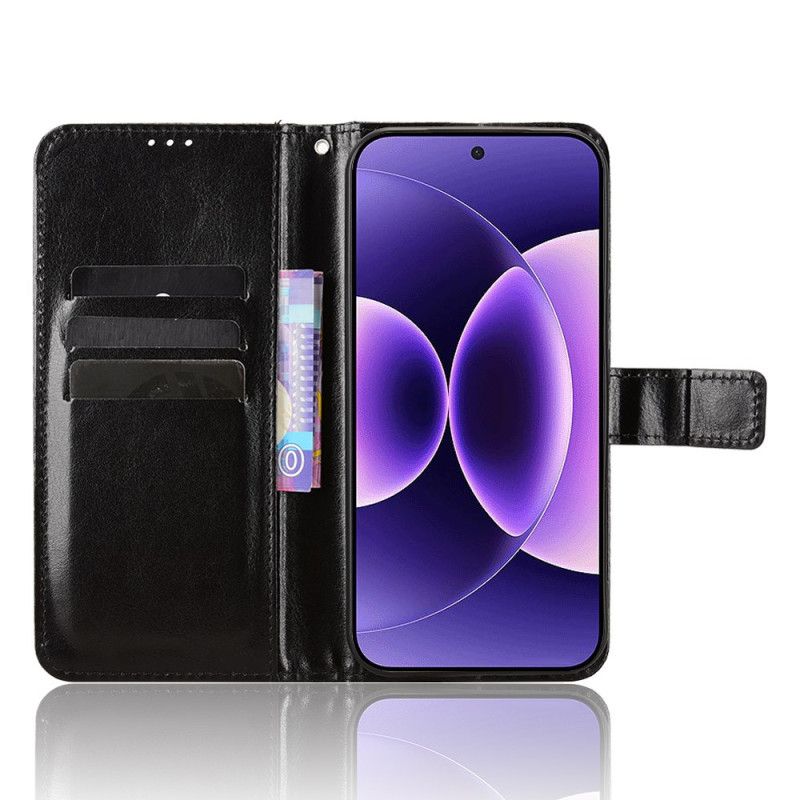 Folio-hoesje Xiaomi 17 Pro Glanzend Leer