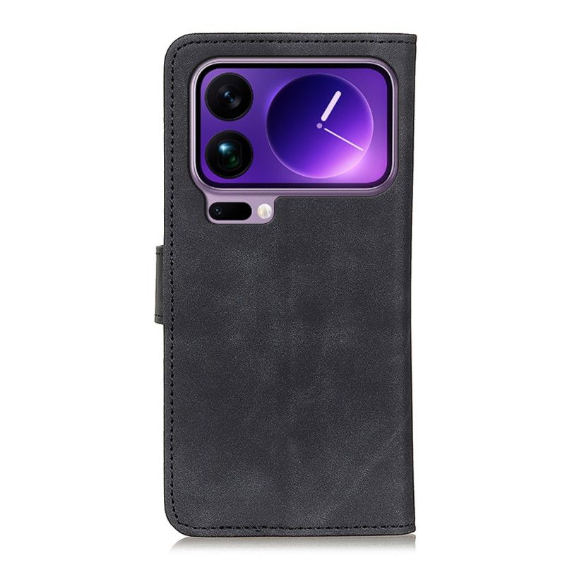 Folio-hoesje Xiaomi 17 Pro Retro Khazneh-textuur