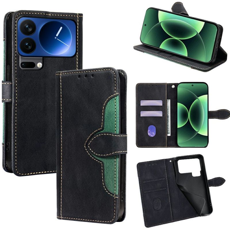 Folio-hoesje Xiaomi 17 Pro Telefoonhoesje Bloemenprint