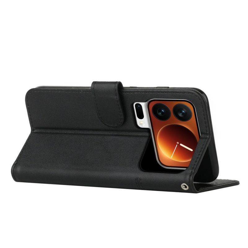 Folio-hoesje Xiaomi 17 Pro Telefoonhoesje Zakelijke Stijl