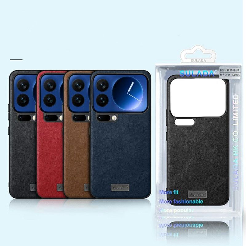 Hoesje Xiaomi 17 Pro Lederlook Sulada