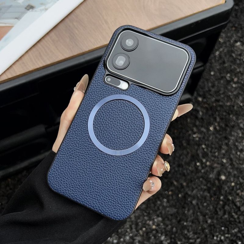 Hoesje Xiaomi 17 Pro Magnetisch Met Lychee-textuur Bescherming Hoesje