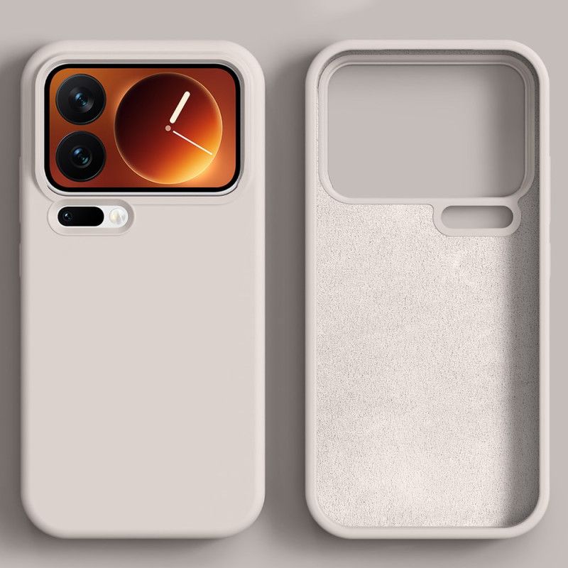 Hoesje Xiaomi 17 Pro Magnetisch Met Vloeibare Siliconen Bescherming Hoesje