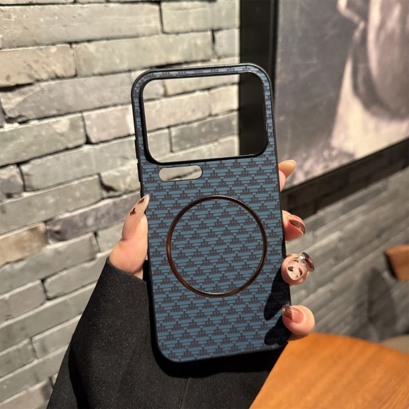 Hoesje Xiaomi 17 Pro Magnetische Driehoekige Bergtextuur