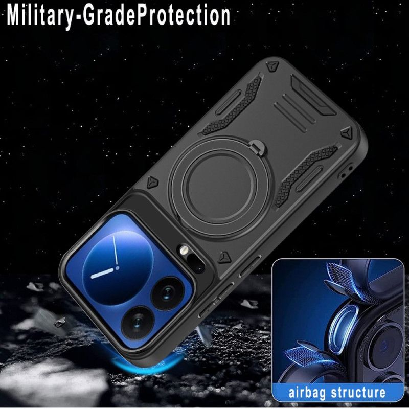 Hoesje Xiaomi 17 Pro Magnetische Sluiting Met Draaibare Standaard