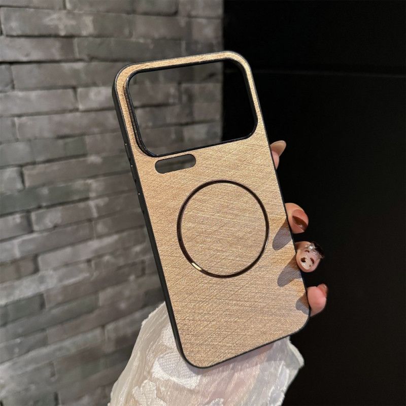 Hoesje Xiaomi 17 Pro Magnetische Zijdetextuur Bescherming Hoesje