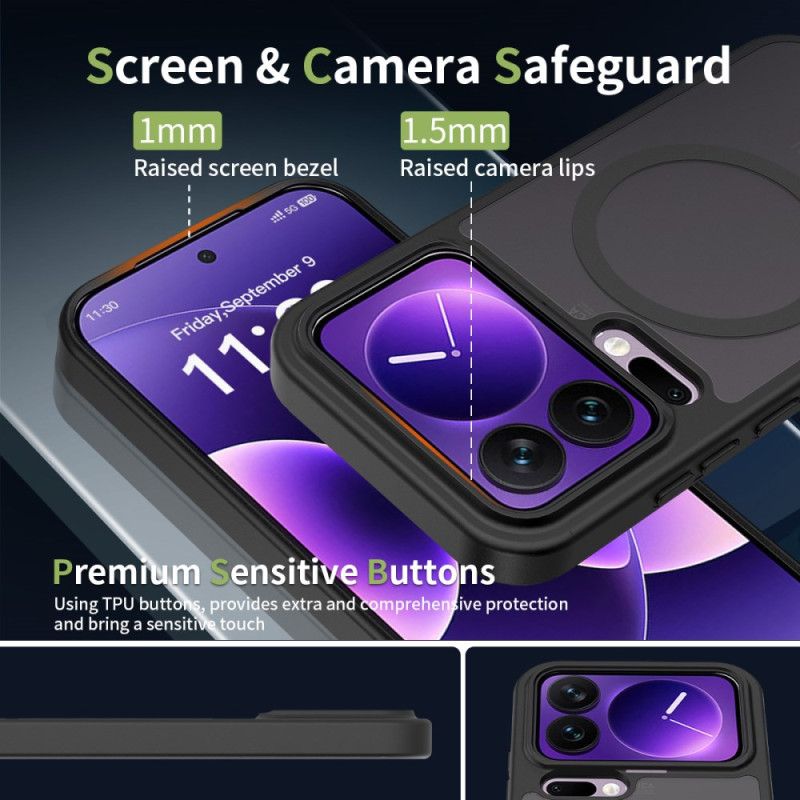 Hoesje Xiaomi 17 Pro Mat Magnetisch Bescherming Hoesje