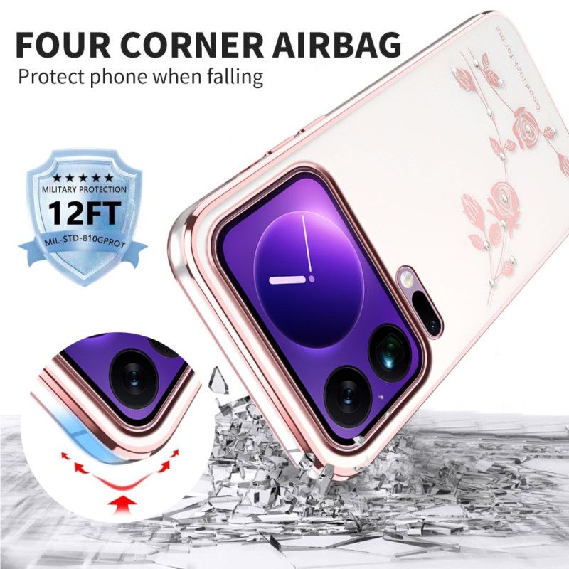 Hoesje Xiaomi 17 Pro Strasssteentjes