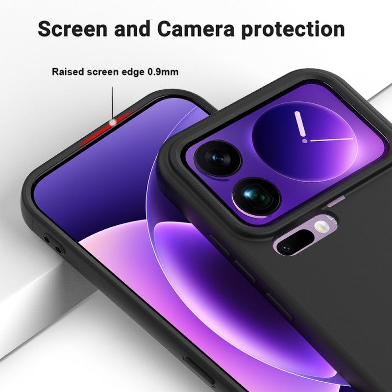 Hoesje Xiaomi 17 Pro Vloeibare Siliconen Met Koord Bescherming Hoesje
