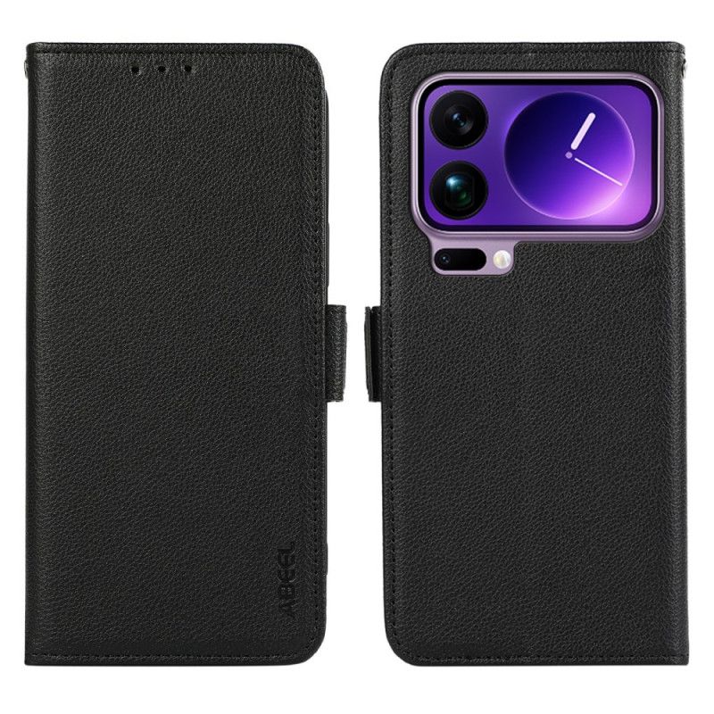 Leren Hoesje Xiaomi 17 Pro Abeel Leer