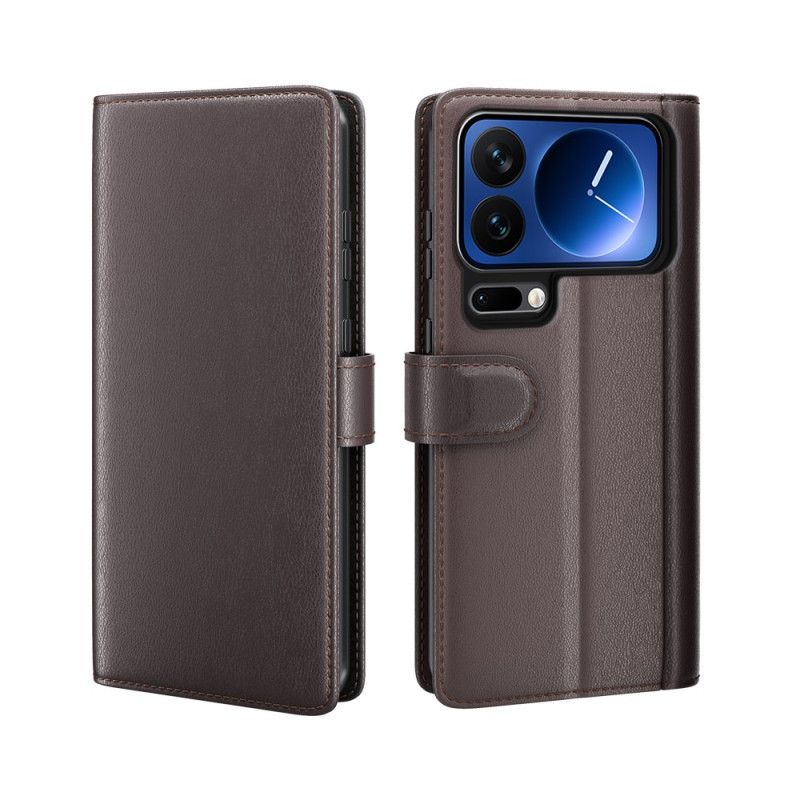 Leren Hoesje Xiaomi 17 Pro Echt Leer