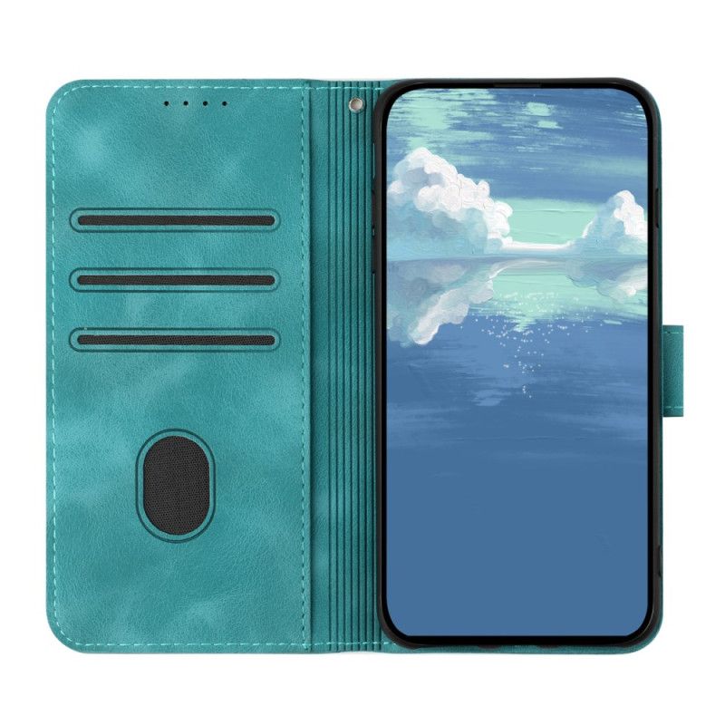 Leren Hoesje Xiaomi 17 Pro Geometrische Patronen Bescherming Hoesje
