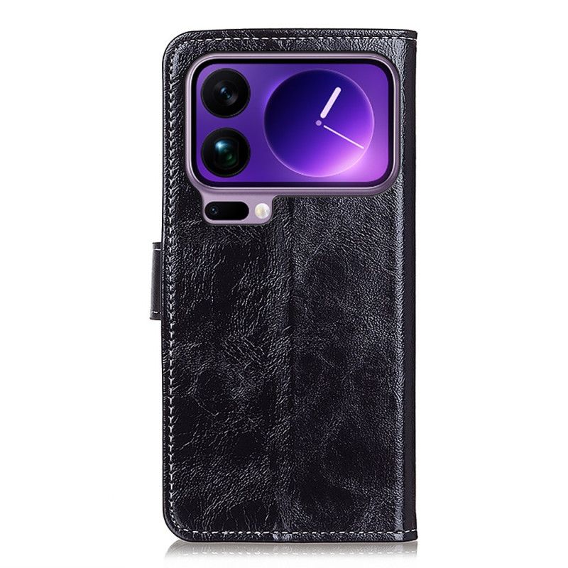 Leren Hoesje Xiaomi 17 Pro Glanzend