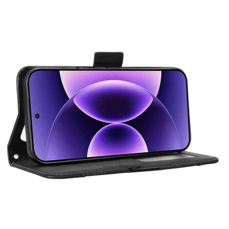 Leren Hoesje Xiaomi 17 Pro Meerdere Kaartsleuven Bescherming Hoesje