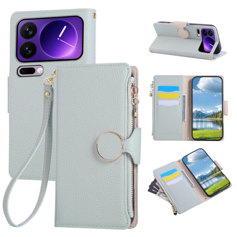 Leren Hoesje Xiaomi 17 Pro Vintage Design Bescherming Hoesje