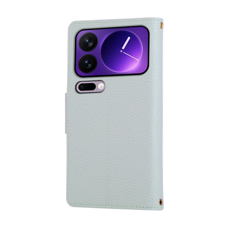 Leren Hoesje Xiaomi 17 Pro Vintage Design Bescherming Hoesje
