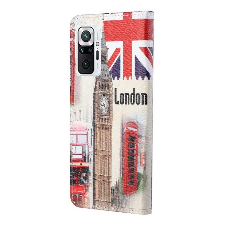 Bescherming Hoesje Xiaomi Redmi Note 10 Pro Telefoonhoesje Leven In Londen