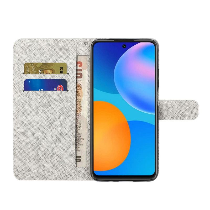 Leren Hoesje Xiaomi Redmi Note 10 Pro Levering Van String Katten