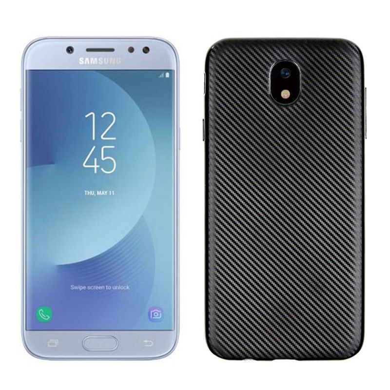 Case Hoesje Samsung Galaxy J5 2017 Goud Telefoonhoesje Premium Koolstof