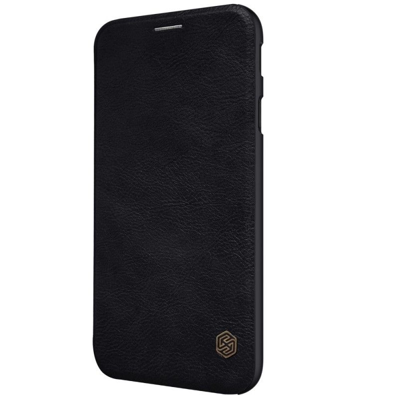Folio-hoesje Samsung Galaxy J5 2017 Zwart Nillkin Qin-Reeks