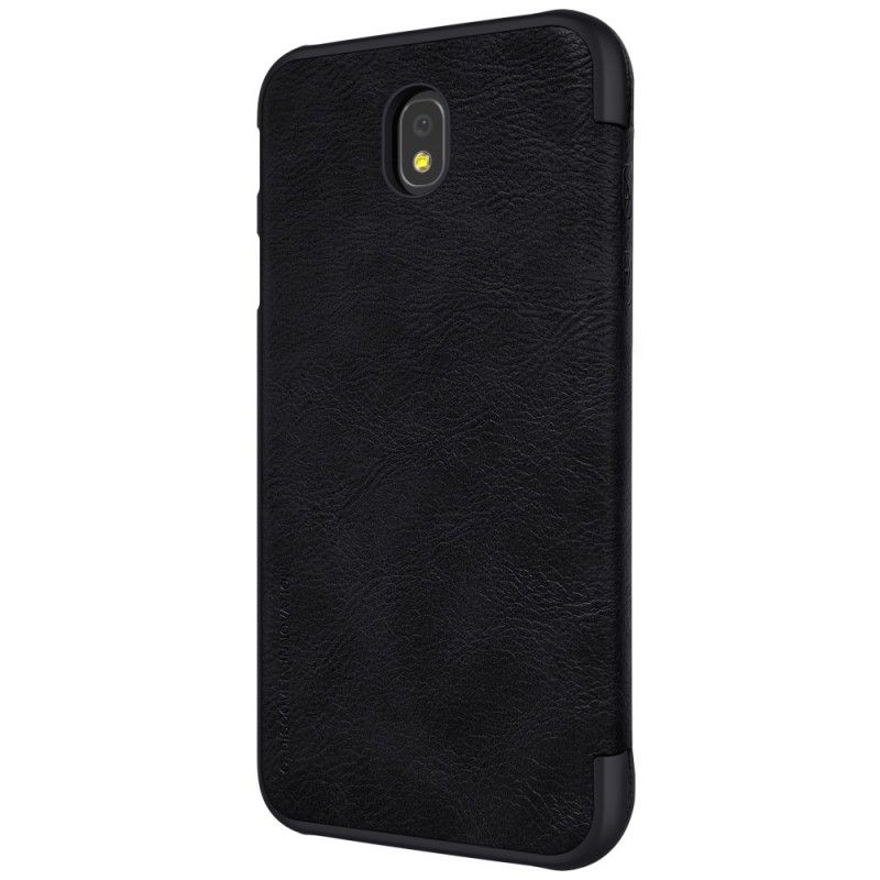 Folio-hoesje Samsung Galaxy J5 2017 Zwart Nillkin Qin-Reeks