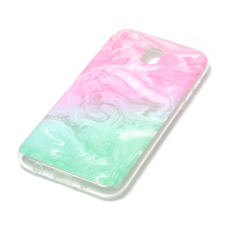 Hoesje Samsung Galaxy J5 2017 Gekleurd Marmer