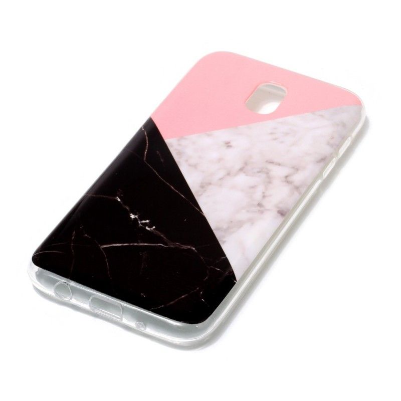 Hoesje voor Samsung Galaxy J5 2017 Geometrisch Marmereffect