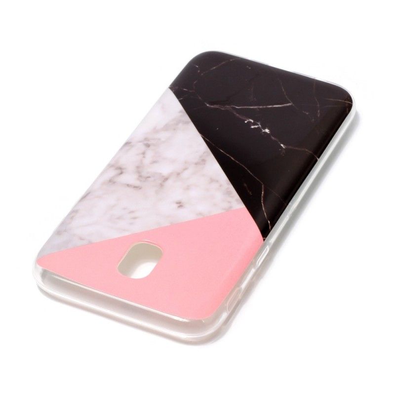 Hoesje voor Samsung Galaxy J5 2017 Geometrisch Marmereffect