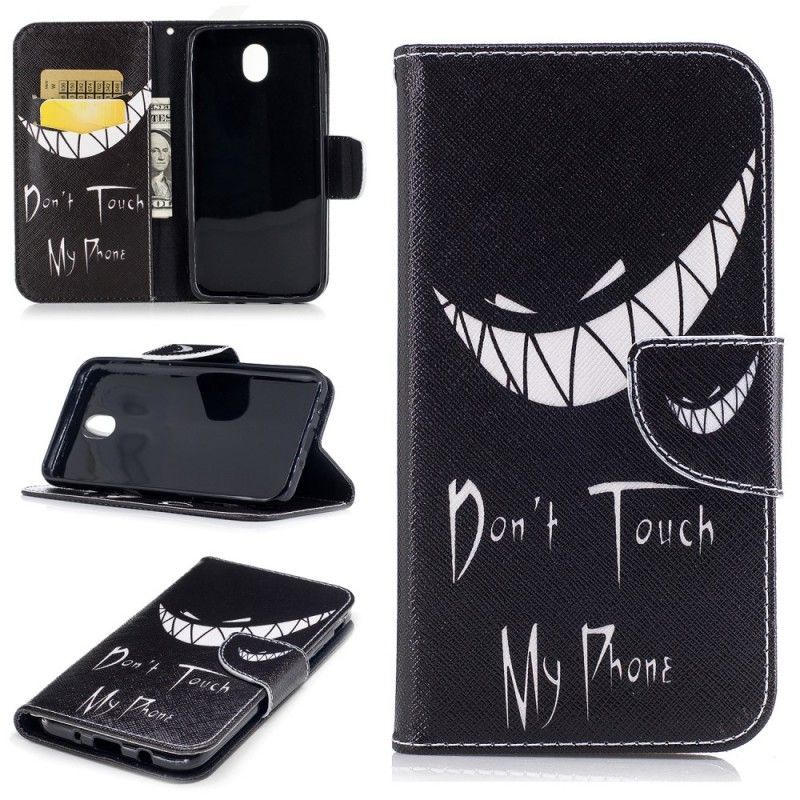 Leren Hoesje Samsung Galaxy J5 2017 Duivelse Telefoon