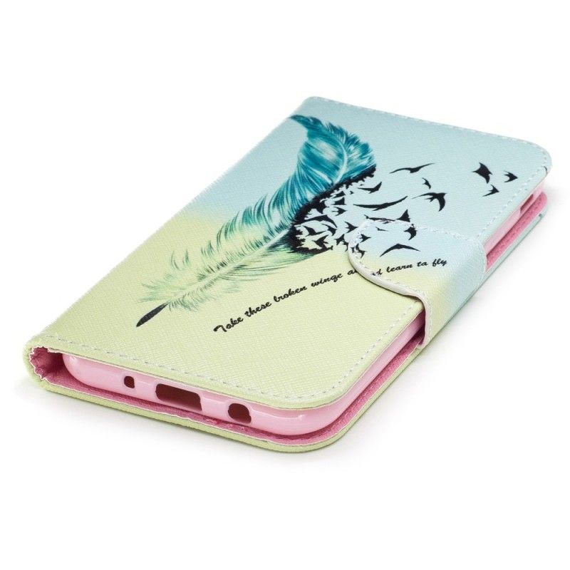 Leren Hoesje Samsung Galaxy J5 2017 Leren Vliegen