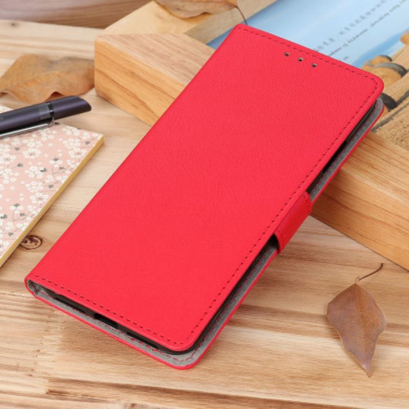 Bescherming Hoesje Xiaomi Mi 11i 5g / Poco F3 Eenvoudig Leereffect