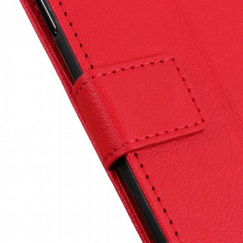 Bescherming Hoesje Xiaomi Mi 11i 5g / Poco F3 Eenvoudig Leereffect