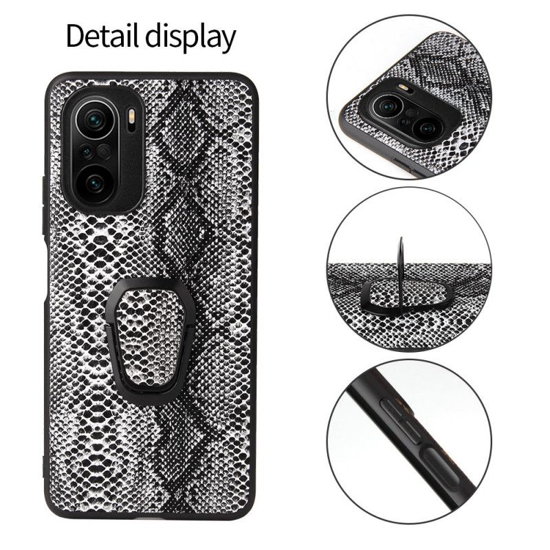 Case Hoesje Xiaomi Mi 11i 5g / Poco F3 Telefoonhoesje Snake Ring-houder
