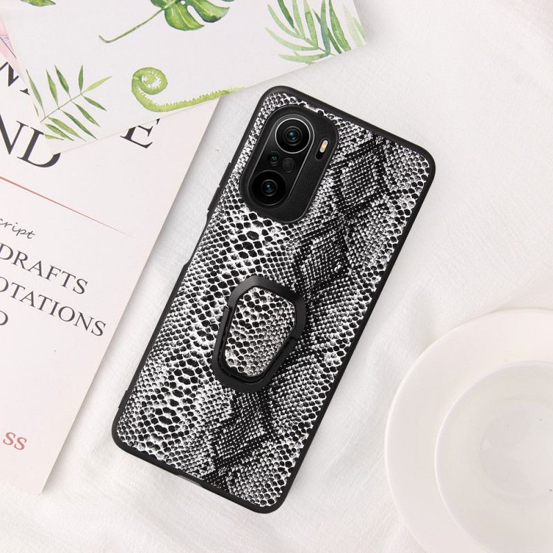 Case Hoesje Xiaomi Mi 11i 5g / Poco F3 Telefoonhoesje Snake Ring-houder
