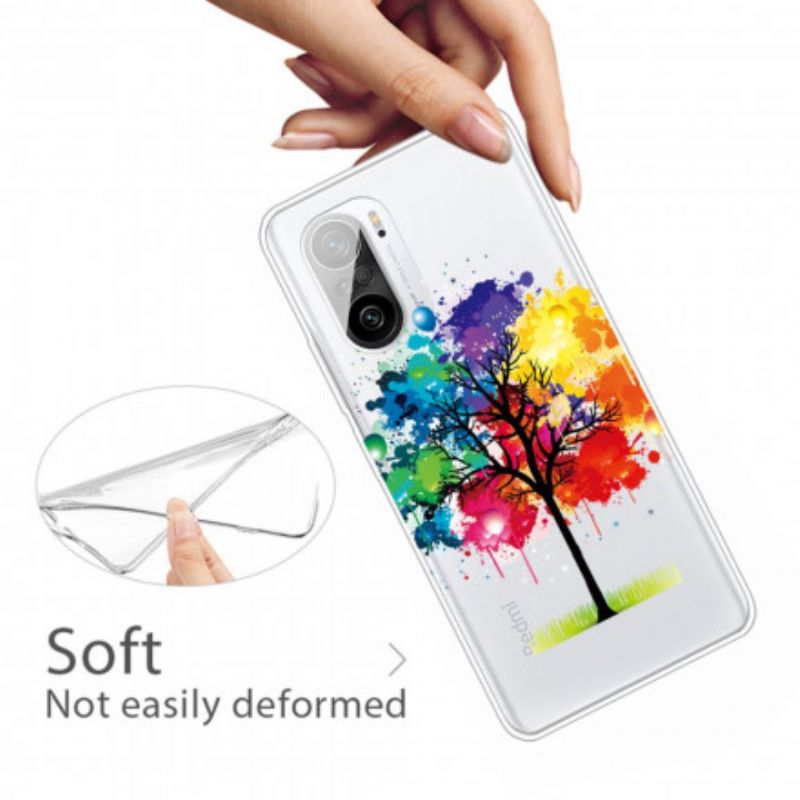 Case Hoesje Xiaomi Mi 11i 5g / Poco F3 Telefoonhoesje Transparante Aquarelboom