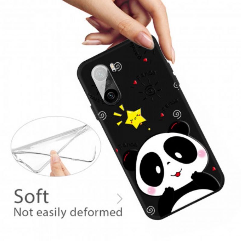Cover Hoesje Xiaomi Mi 11i 5g / Poco F3 Telefoonhoesje Panda Star
