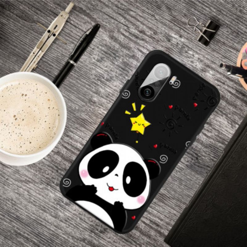 Cover Hoesje Xiaomi Mi 11i 5g / Poco F3 Telefoonhoesje Panda Star