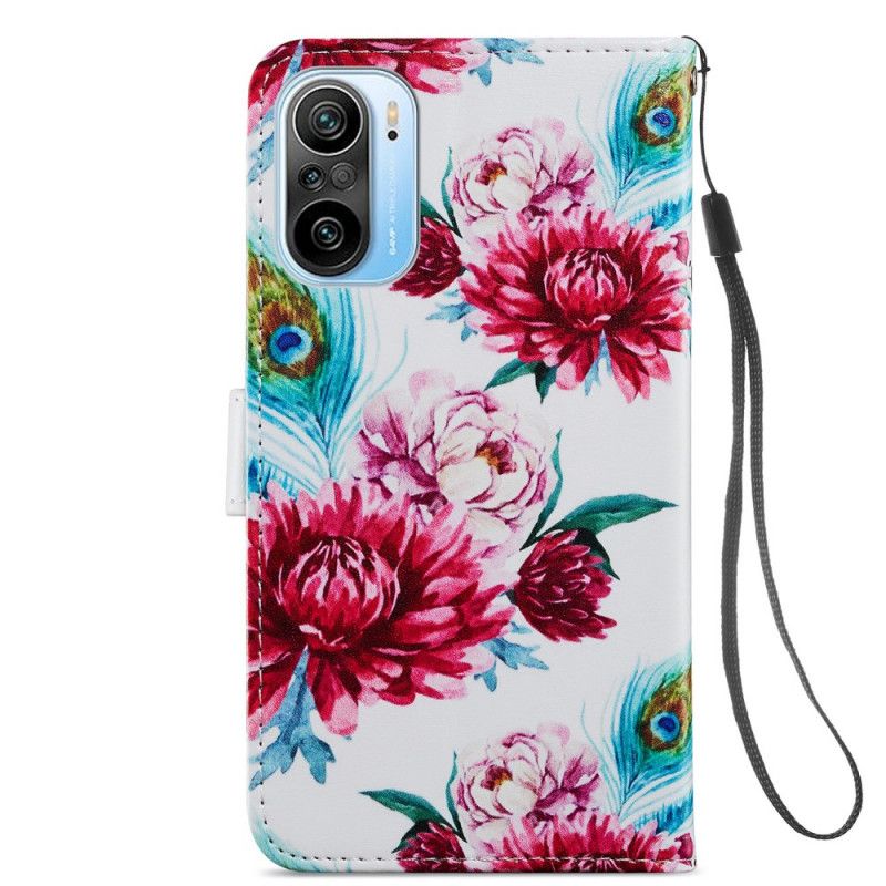 Flip Case Leren Xiaomi Mi 11i 5g / Poco F3 Meerdere Ananas Meerdere Ananas