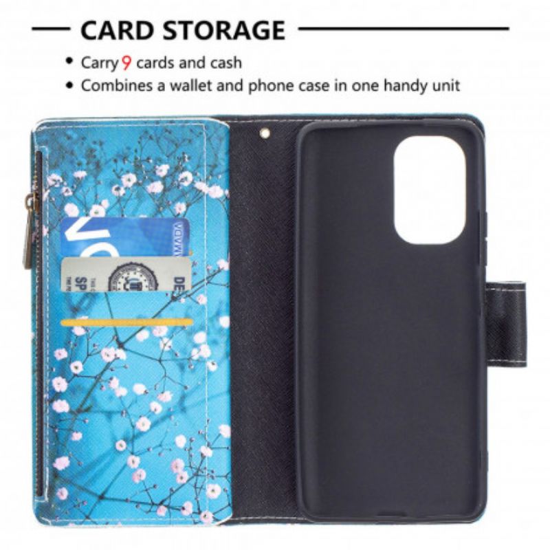 Folio-hoesje Xiaomi Mi 11i 5g / Poco F3 Telefoonhoesje Boomzak Met Rits