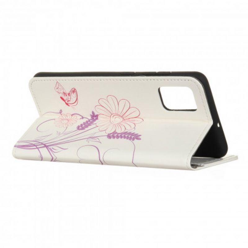 Folio-hoesje Xiaomi Mi 11i 5g / Poco F3 Telefoonhoesje Leuke Cartoon