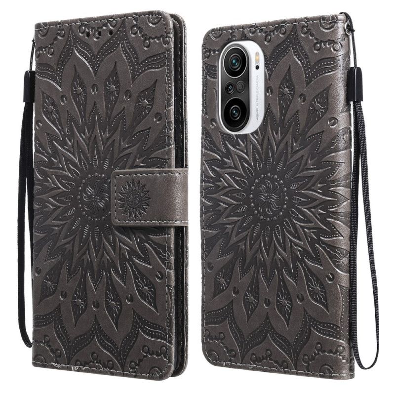 Folio-hoesje Xiaomi Mi 11i 5g / Poco F3 Telefoonhoesje Zonnebloem