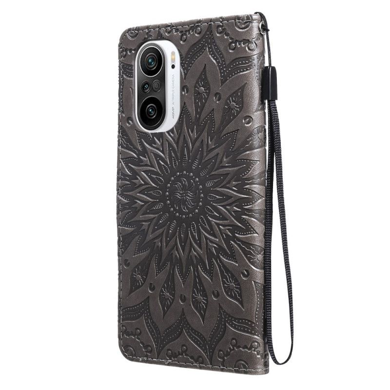 Folio-hoesje Xiaomi Mi 11i 5g / Poco F3 Telefoonhoesje Zonnebloem