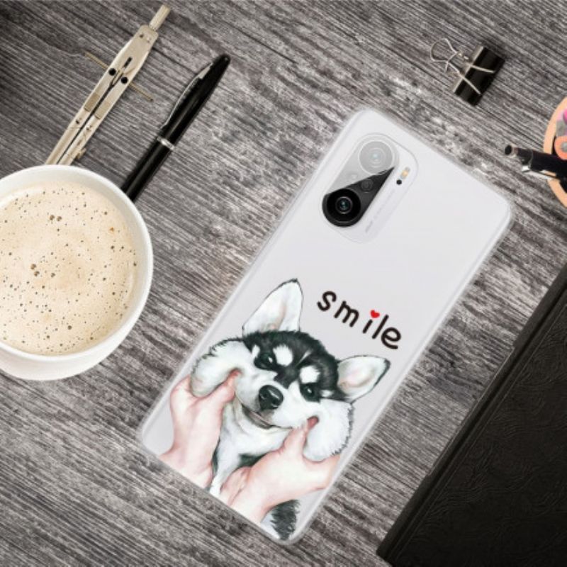 Hoesje Voor Xiaomi Mi 11i 5g / Poco F3 Glimlach Hond