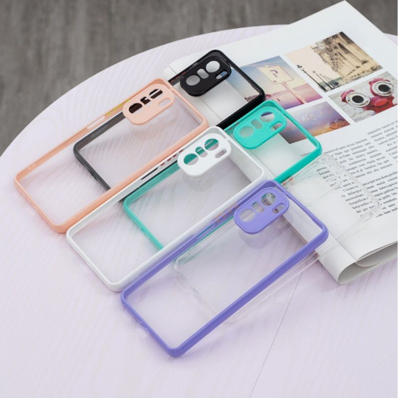 Hoesje Voor Xiaomi Mi 11i 5g / Poco F3 Hybride Gekleurde Knoppen